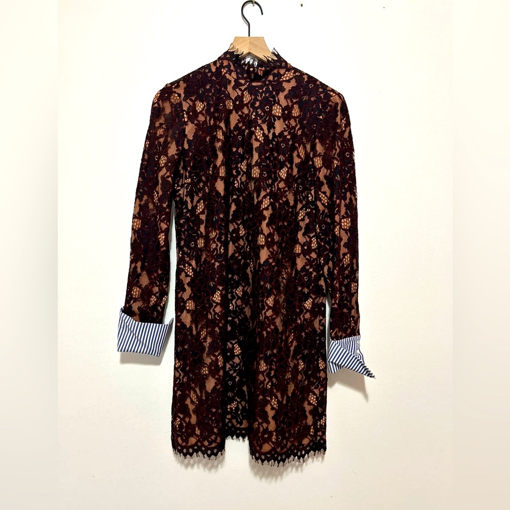 Scotch & Soda NWT Lace high neck dress